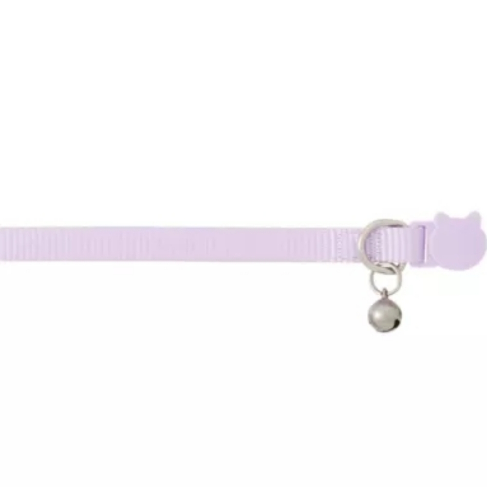 Whisker City NWT Exclusive Lavender Purple Easy Release Adult Cat Collar 8-12in